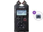 Tascam DR-40X SET Negro Grabadora digital portátil