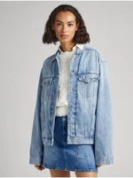 Light blue women denim jacket Pepe Jeans Alice - Ladies