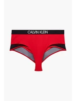 Red Swimwear Bottoms High Waist Bikini Calvin Klein Underwear - Women