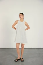 VATKALI 100% Linen Gilet Dress