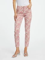 Orsay Pink Women Patterned Slim Fit Jeans - Women