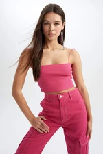 DEFACTO Coool Fitted Ribbed Camisole Singlet