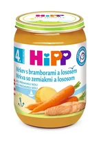 HiPP BABY Karotka s bramborami a lososem 190 g