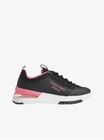 Pink and Black Womens Sneakers Calvin Klein Jeans - Ladies