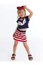 Denokids Fox Frilly Girl Skirt Set