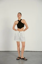 VATKALI Linen Bermuda Shorts