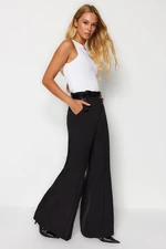 Trendyol Black Palazzo/Extra Wide Leg Woven Wide Leg Trousers
