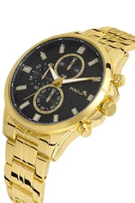 Polo Air Men's Wristwatch Black-gold Color Inside