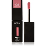 Gabriella Salvete Matte Lips dlouhotrvající tekutá rtěnka s matným efektem odstín 108 Endless Blush 4,5 ml