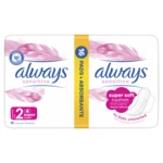 ALWAYS Ultra Sensitive Super veľ.2 Hygienické vložky 16 kusov