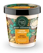 ORGANIC SHOP Karamelové cappuccino - Spevňujúci telový krém 450 ml