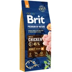 Brit Premium by Nature Adult M 15 kg | Granule pre psov
