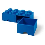 Niebieski pojemnik z 2 szufladami LEGO®