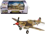 Curtiss P-40B Tomahawk MK IIB Aircraft Fighter "112 Squadron (Royal Air Force) AK402 GA-F North Africa" (October 1941) "WW2 Aircrafts Series" 1/72 Di