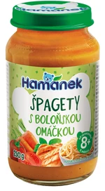 HAMÁNEK Špagety s boloňskou omáčkou a kuřecím masem 230 g