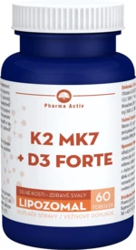 PHARMA ACTIV LIPOZOMAL K2 MK7 + D3 FORTE tob.60 60 tobolek