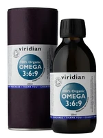VIRIDIAN 100% Organic Omega 3:6:9 Oil, 200 ml