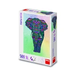 Puzzle 500 dílků XL relax Slon