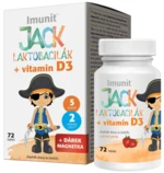 IMUNIT JACK LAKTOBACILÁK +vitamín D3 72 tabliet