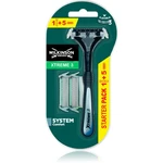 Wilkinson Sword Xtreme 3 Hybrid holiaci strojček + náhradné hlavice 5 ks