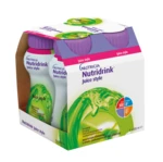 Nutridrink Juice style s příchutí jablečnou 4x200 ml