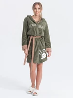 Edoti Women's bathrobe UL