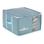 Plastikowy pojemnik próżniowy do przechowywania ubrań 42x40x25 cm Blue Edition – Compactor