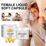 Anti-Itch Detox Slimming Female Liquid Soft Capsules Burning Tightening Vaginal Feminine Shrink Weight Reduce Fat Z1D1