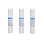 3pcs/lot Water Purifier 20 Inch 5 Micron Sediment Water Filter Cartridge Pp Cotton Filter Water Filter System