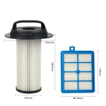 Replacement HEPA Filter for Philips FC9200 FC9202 FC9204 FC9206 FC9208 FC9209 Vacuum Cleaner Filter Cylinder