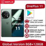 Global Version Oneplus 11 NFC Snapdragon 8 Gen 2 Octa Core 6.7'' 120Hz 2K Screen 50MP Triple Camera 5000mAh Battery 100W Charger
