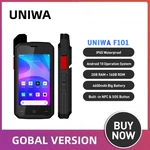 UNIWA F101 Walkie Talkie PTT Smartphone Android 10 13MP rear camera 4.0 inch Mobile Phone Waterproof NFC 4G Cellphone 4600mAh