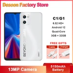 UMIDIGI C1/G1 6.52" Smartphones 3GB + 32GB 5150mAh 13MP Camera Android 12 MTK6739 Quad-Core Dual SIM Global Version Cellphone