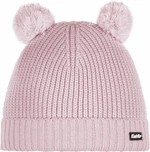 Eisbär Ponti Pompon Kids Beanie Pink Clay/Pink Clay/White UNI Zimowa czapka