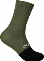 POC Flair Sock Mid Epidote Green/Uranium Black M Șosete ciclism