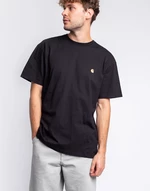 Carhartt WIP S/S Chase T-Shirt Black / Gold XL