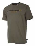 Savage Gear Tricou SG4 Logo T-Shirt Loden Green L