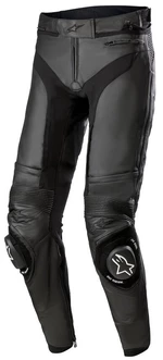 Alpinestars Missile V3 Leather Pants Negru/Negru 50 Pantaloni din piele