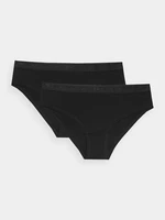 Women's Underwear Panties 4F (2 Pack) - Black