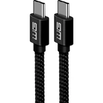 Kábel WG USB-C na USB-C, 2m, čierna