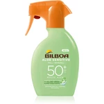 Bilboa Aloe Sensitive opaľovací sprej SPF 50+ 250 ml