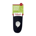Bellinda Bambus sneaker invisible vel. 43/46 dámské a pánské ponožky 1 pár černé