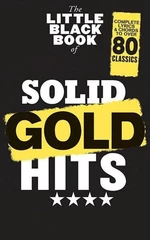 The Little Black Songbook The Little Black Book Of Solid Gold Hits Music Book Partitura para guitarras y bajos