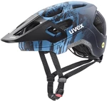 UVEX React Jr. Mips Azure/Deep Space Matt 52-56 Casco de bicicleta