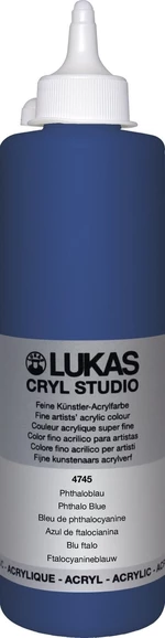 Lukas Cryl Studio Akril festék 500 ml Phthalo Blue