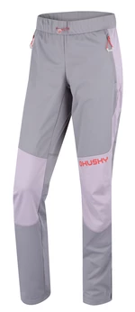 Women's softshell trousers HUSKY Kala L purple/grey