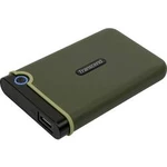 Externí HDD 6,35 cm (2,5") Transcend StoreJet® 25M3G, 2 TB, USB 3.2 Gen 2 (USB 3.1), armádní zelená