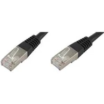 Síťový kabel RJ45 econ connect F6TP15SW, CAT 6, S/FTP, 15.00 m, černá