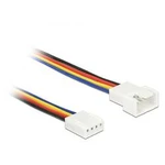 Kabel k PC ventilátoru PC větrák Delock DELOCK Verlangerungskabel PWM 4 Pin 1 m 85364, 1.00 m, barevná