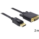 DisplayPort / DVI kabel Delock [1x zástrčka DisplayPort - 1x DVI zástrčka 24+1pólová] černá 2.00 m